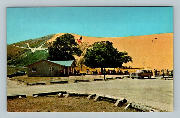 Sleeping Bear Dunesmobiles - Old Postcard View (newer photo)